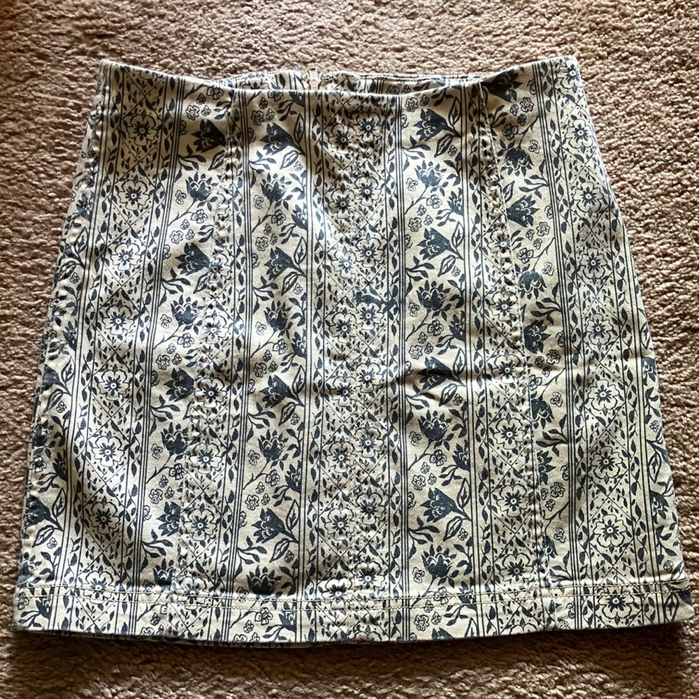 Free people mini skirt
